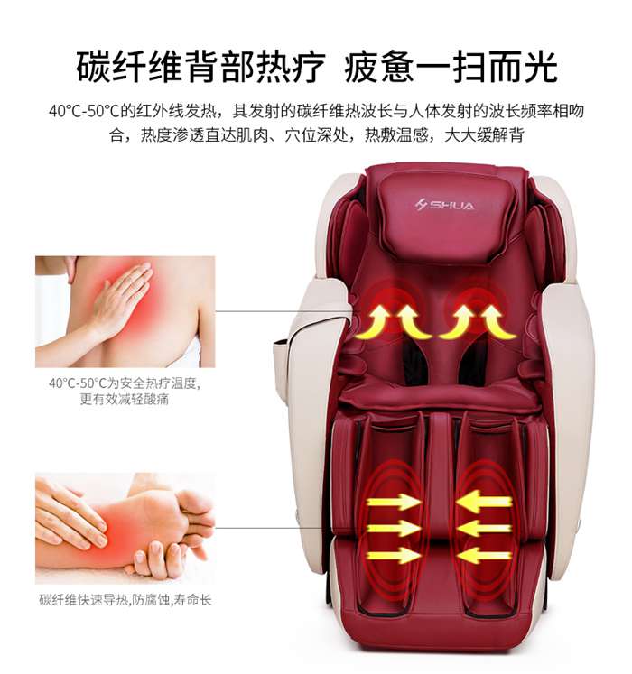 bsports官网健身器材-家用智能按摩椅SH-M6800-1